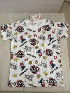 (新品)(サイズ120)スーパーマリオ総柄 Tシャツのサムネイル