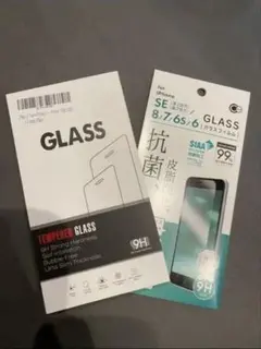 新品2枚iPhone SE2/SE3/ 8/7/6/6s 強化ガラス保護フィルム