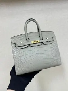 HERMESエルメス ローヤルカバ革 プラチナバッグ
