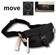 move CORDURA ボディバッグ メンズ 黒 コブラバックル クリスマス