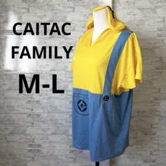 CAITACFAMILYミニオンズ フード付き 半袖 Tシャツ M-L