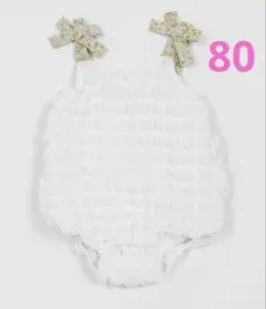 【新品】ぽこぽこサロペット　80のサムネイル