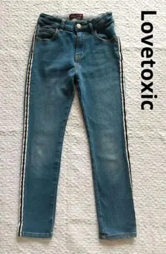 ラブトキシック 【130】 デニム ジーンズ サイドライン ストレッチ