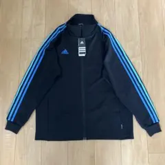 adidas アディダス メンズ トラックジャケット ブラック スリーライン L