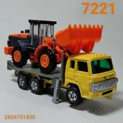 7398 戦車積載 分解塗装修復トミカ日野ドルフィンキャリアトラック 1