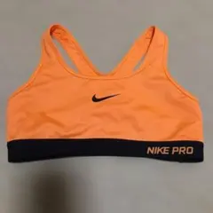 Nike Dri-FIT スポーツブラ M ブラック/オレンジ - メルカリ