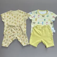 ユニクロ＊パジャマ2点セット 80