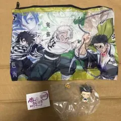 鬼滅の刃 ポーチでらっくす ぺたっとねじまきますこっと 悲鳴嶼行冥