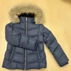 ネイビー ダウンジャケット