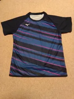 Mizuno 卓球ウェア ネイビー ストライプ
