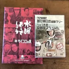 72時間! 原付東日本縦断ラリー 夏野菜スペシャル & サイコロの旅ノート