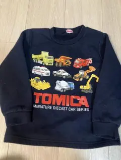 TOMICA ミニチュアダイキャストカー トレーナー 110cm