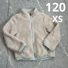 HEAT フリースジャケット XS ホワイト コストコ 120相当 32°C