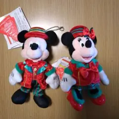 ディズニークリスマス（2015 ）ぬいぐるみバッチ