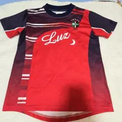 Luz e Sombra サッカーシャツ レッド/ネイビー