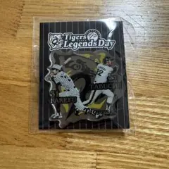 阪神タイガース Tigers Legends Day ピンバッジ　掛布　田淵のサムネイル
