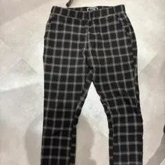 チェックパンツ スキニー
