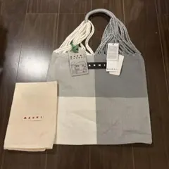 新品未使用タグ付きMARNI MARKET ハンモックトートバッグのサムネイル