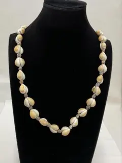 50.119【ネックレス】貝殻　ヴィンテージ　アンティーク