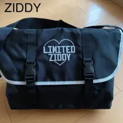 ZIDDY ジディ　メッセンジャーバッグ　黒のサムネイル