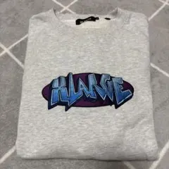 X-LANGE オーバーサイズ スウェット グレー