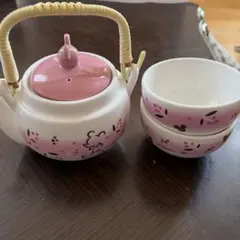 DISNEY 急須　湯呑みセット