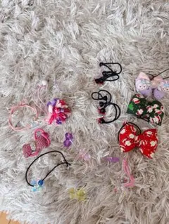 子供用ヘアアクセサリーセット　まとめ売り　お買い得