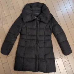 【お値下げしました】INDIVI ダウンジャケット ダークグレー サイズ　36