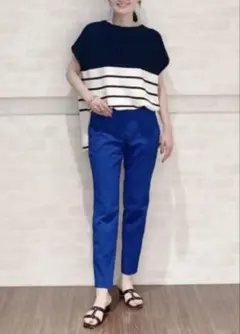 【定価¥9,990】 試着のみ　PLST プラステ　スティックパンツ　春夏用