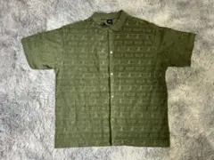 【美品】HUF 半袖シャツ ハフ グリーン 緑 XL ストリート スケーター