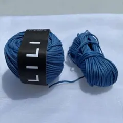 DARUMA リリ コットンジュート混合糸 深青