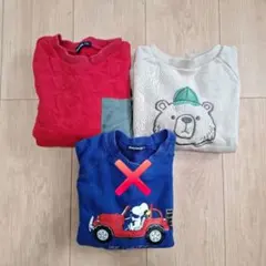 110cmトレーナー2点セット