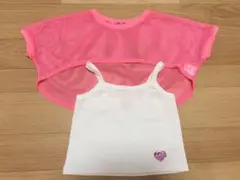 KOGYARU メッシュトップス キャミソール セット 150cm