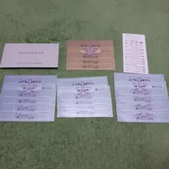 ゼビオ　株主優待券　20%OFF 3枚　10%OFF 12枚