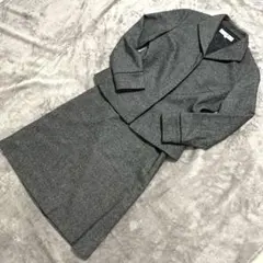 ゆ*。様 【美品】23区　レディース　ツイード　スーツ　38/36 カシミア　ア
