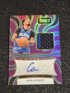99枚限定 SELECT COLE ANTHONY AUTO