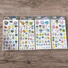正規品 国内 たまごっち 4サイズステッカー フォーサイズ 4種セット シール