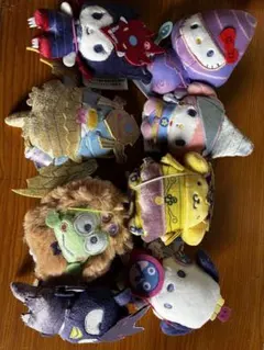 サンリオキャラクターズ 遊戯王コラボ　ぬいぐるみマスコット 8種セット