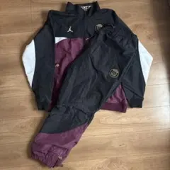 【美品】大きいサイズ　パリサンジェルマン セットアップ ナイロン ブラック 2025年最新】パリサンジェルマン セットアップ ナイロンの人気アイテム