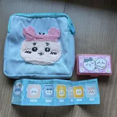 ちいかわ　もこもこポーチ2 古本屋　おまけ付き