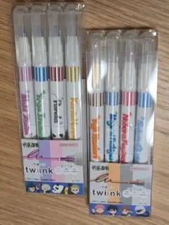 呪術廻戦×サンスター文具　ツインクtwiink 4本セット×２個セット