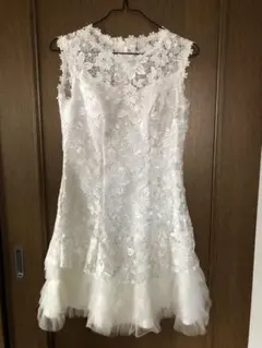 新婦 結婚式二次会 結婚パーティー 衣装 ワンピース