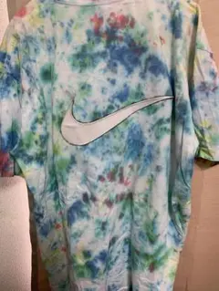 NIKE ナイキ タイダイTシャツ L ネイビー - メルカリ