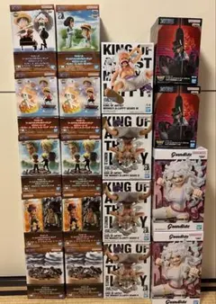 プライズフィギュア 新作 準新作 ドラゴンボール ワンピース 25点