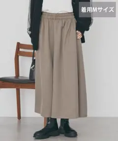 89.AMERICAN HOLIC：【選べる丈】ギャザーウールライクスカーチョ