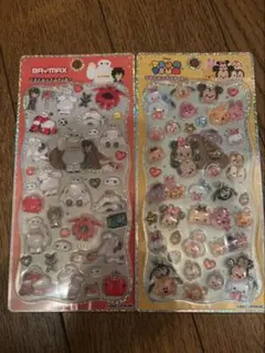 ベイマックス ツムツム プチドロップステッカー 2枚セット