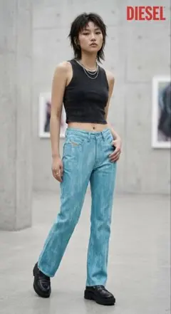 DIESEL BASIC JEANS イタリア製 フレアパンツ 27 ディーゼル