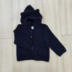 baby GAP ネイビー フード付きアウター 12-18ヶ月