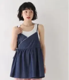 BAYFLOW [WEB限定]カシュクールキャミビスチェのサムネイル