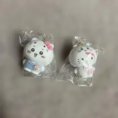 ちいかわ サンリオ ちいかわ キティ フロッキーマスコット